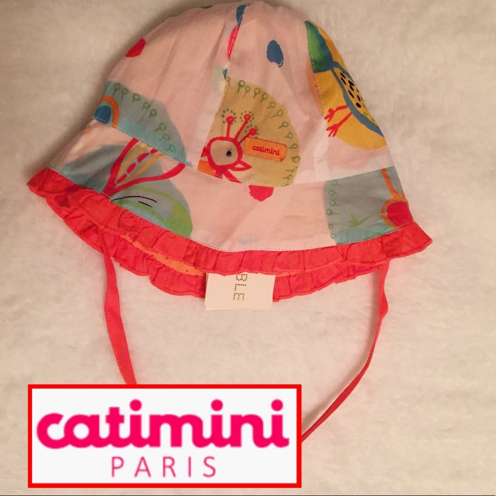 Catimini Reversible Baby Bucket Hat